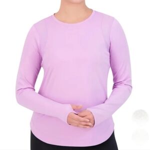❤️Sage Collective Active Top Purple Pink Women's Small Long Sleeve Tee Workout